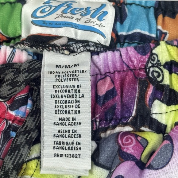 Fresh Prints of Bel-Air Graffiti Drawstring Joggers Size‎ Medium New - Picture 4 of 7